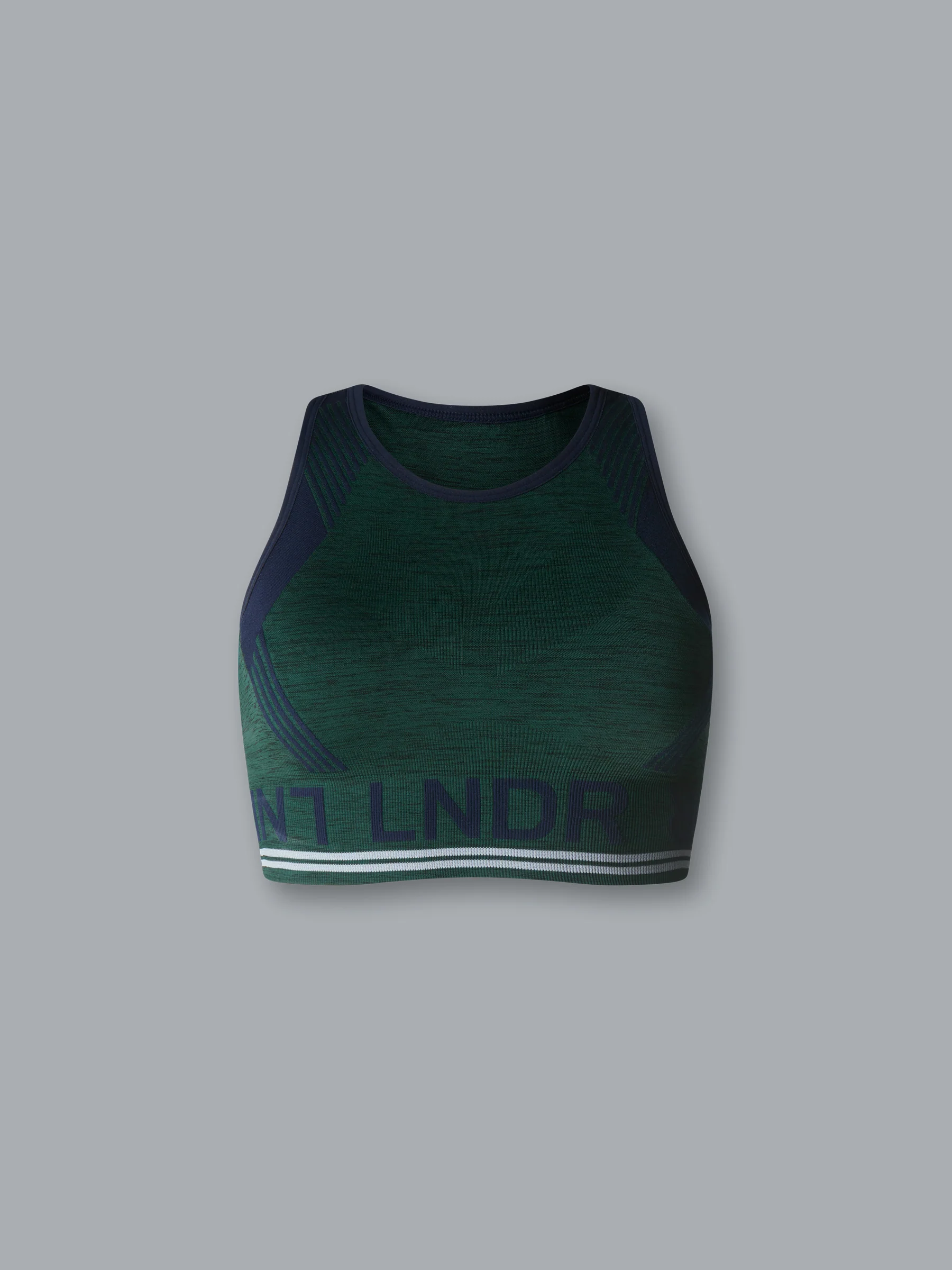 AERO DYNAMIC Sports Bra Dark Green Marl - Image 3