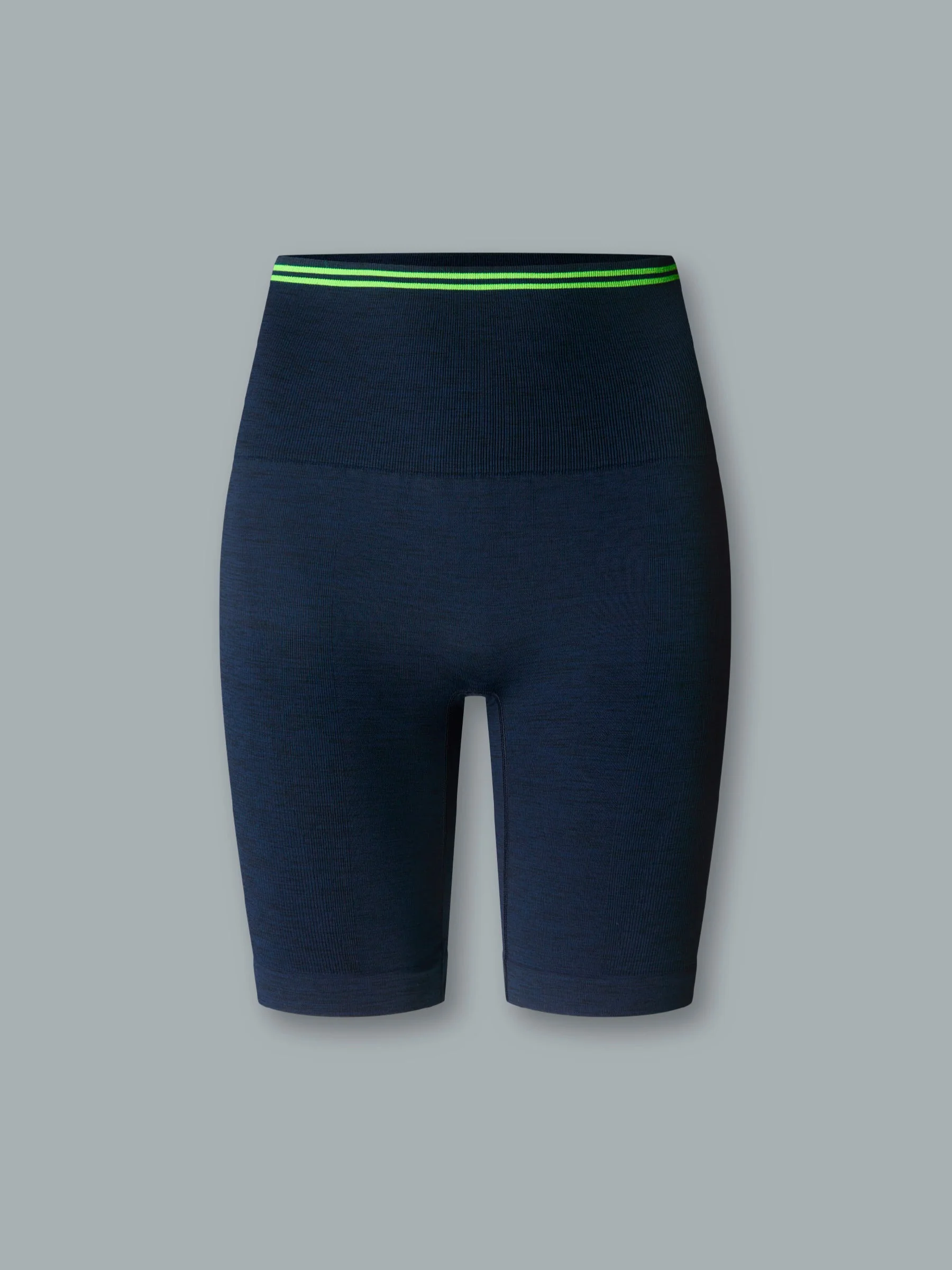 CHISEL MELANGE 8" Bike Short Navy Marl - Image 3