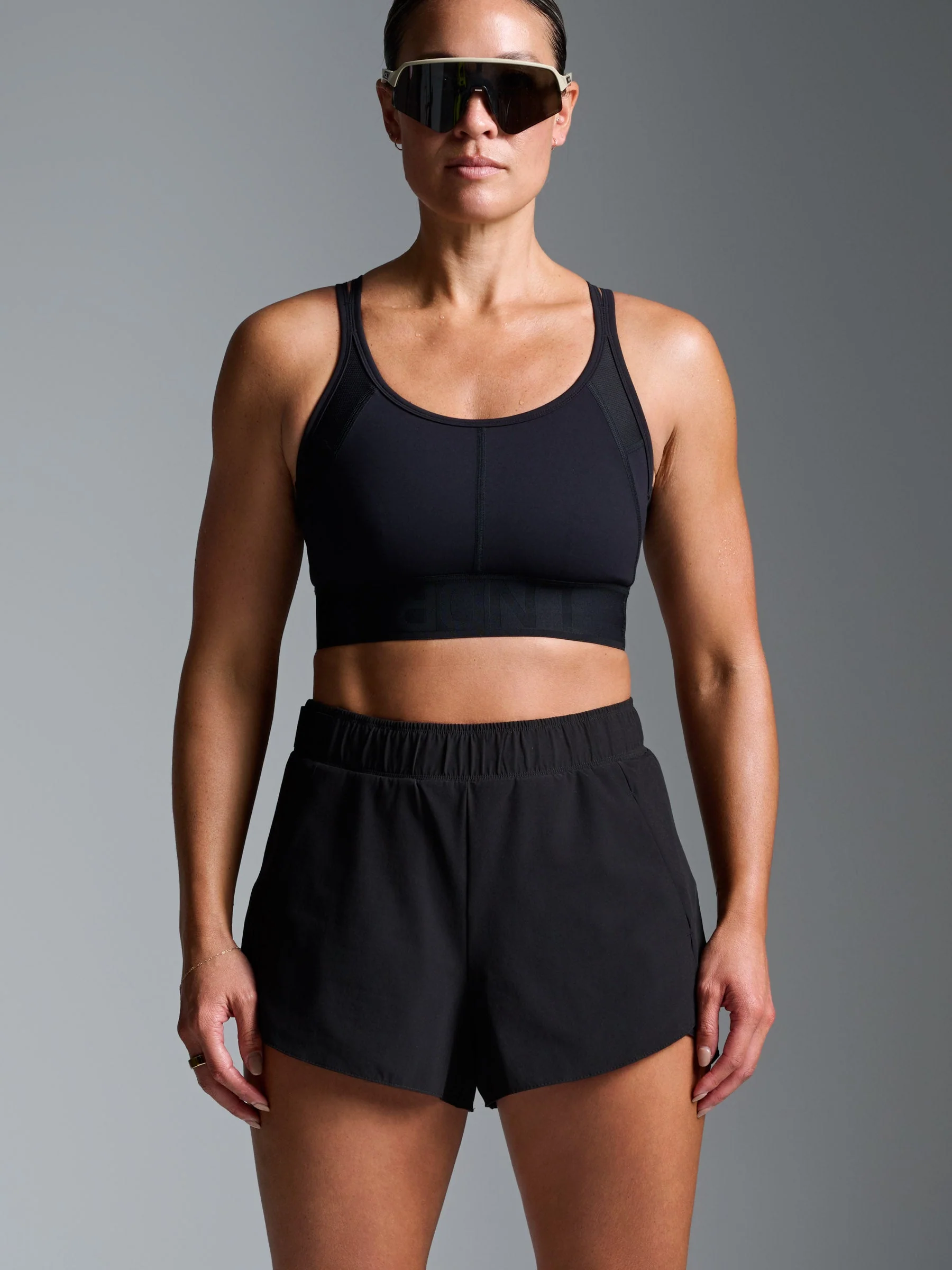 FLY RUN Recycled Short Black - Image 4