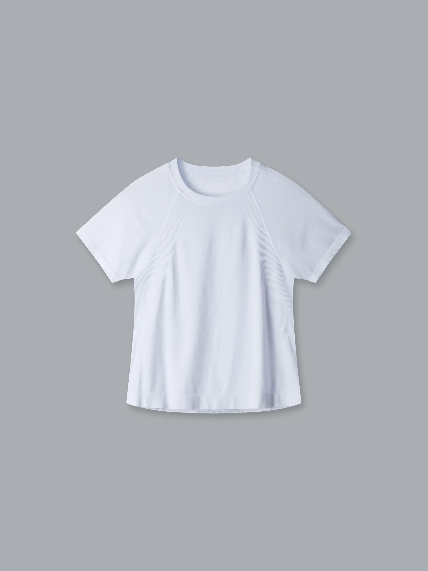 HERE TODAY Cropped Tee White - Image 3