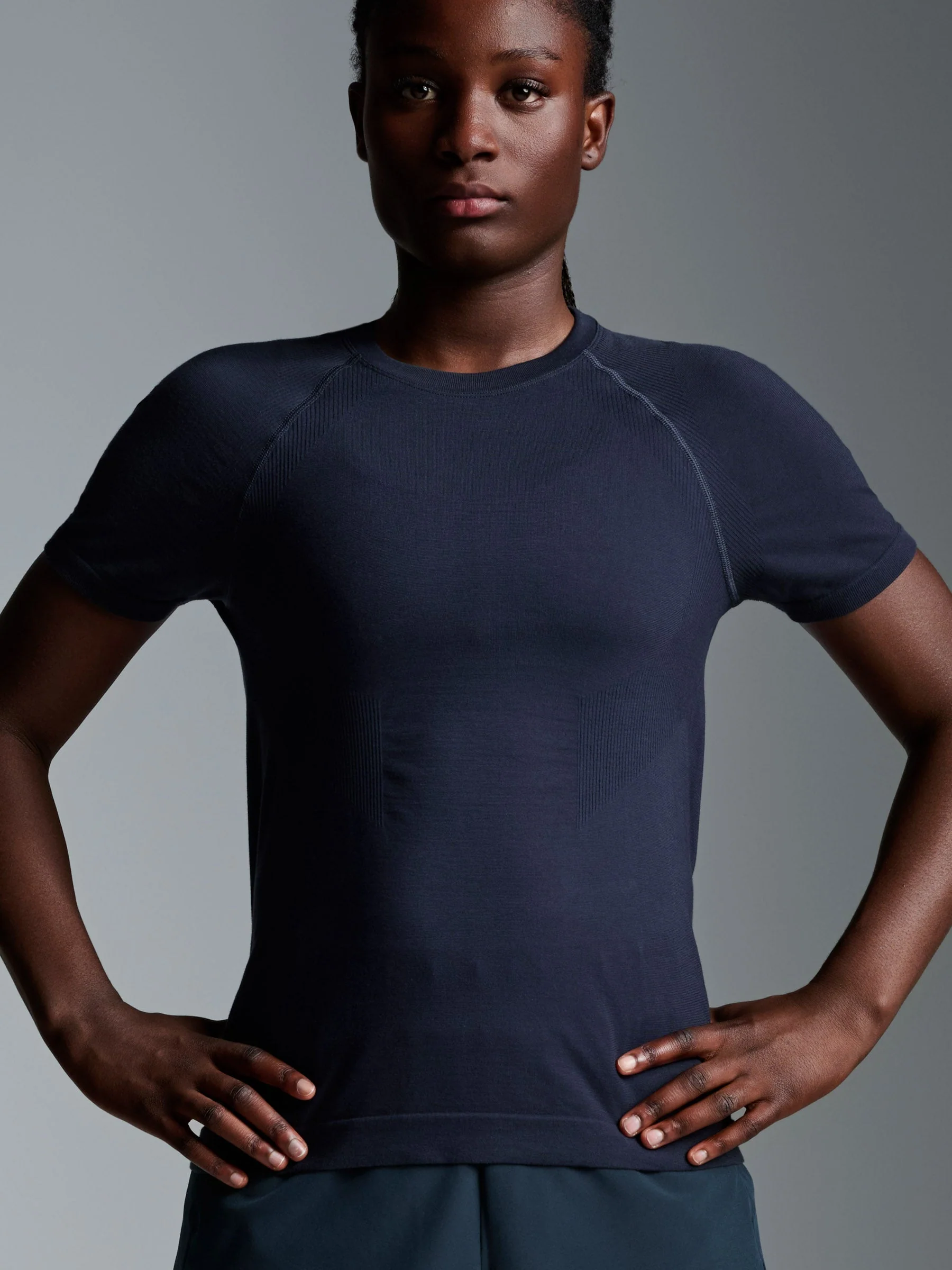 HERE TODAY Short Sleeve Tee True Navy - Image 4