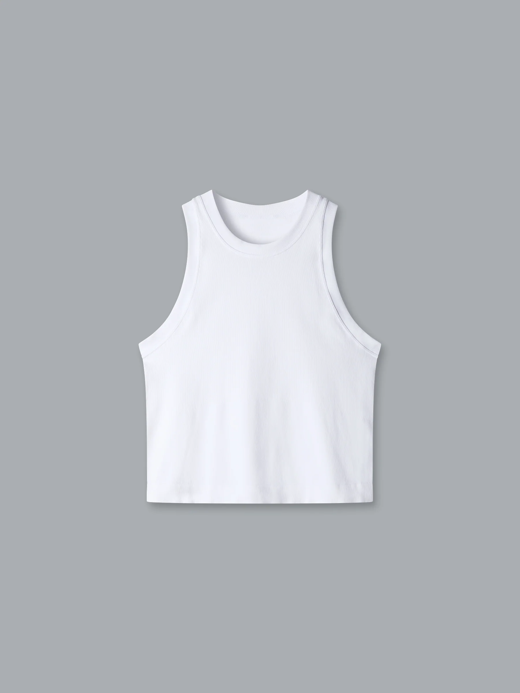 POWER CROP Tank White - Image 3